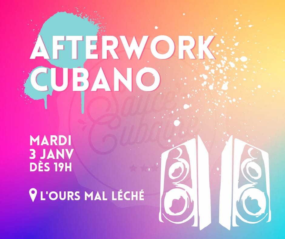 Afterwork Cubano – Mardi 3 janvier